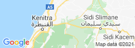 Sidi Yahia El Gharb map
